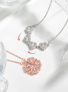 CARLIDANA Transform Luxury Four Leaf Clover Pendant