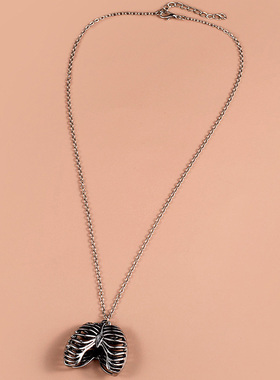 Anatomy Anatomical Human Rib Cage Body Chest Necklace
