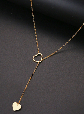 Long Pendant Heart-Shaped Necklaces Pendants For Women