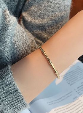 2023 New Arrival Temperament Simple Slub Opening Bracelet