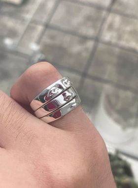 Eye Rings For Women Men Stainless Steel Gold Color Vintage