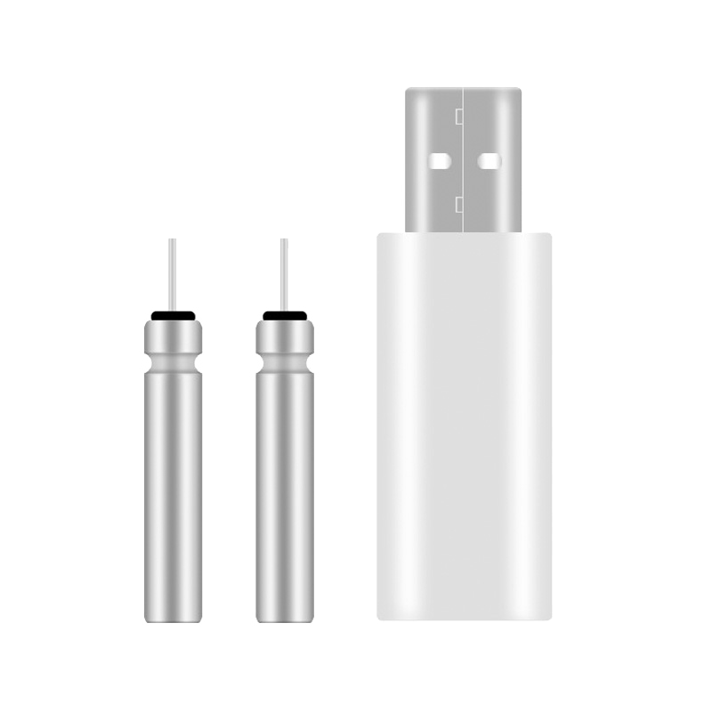 电子夜光漂电池R322电池充电CR425锂电池 可充电电池带USB充电器 - 图2