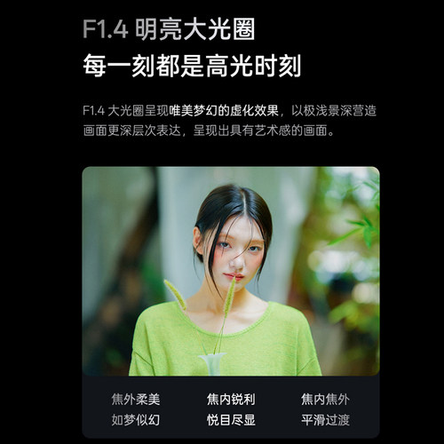 唯卓仕85mm F1.4 Pro镜头全画幅FE 尼康Z相机自动大光圈镜头85f14 - 图0