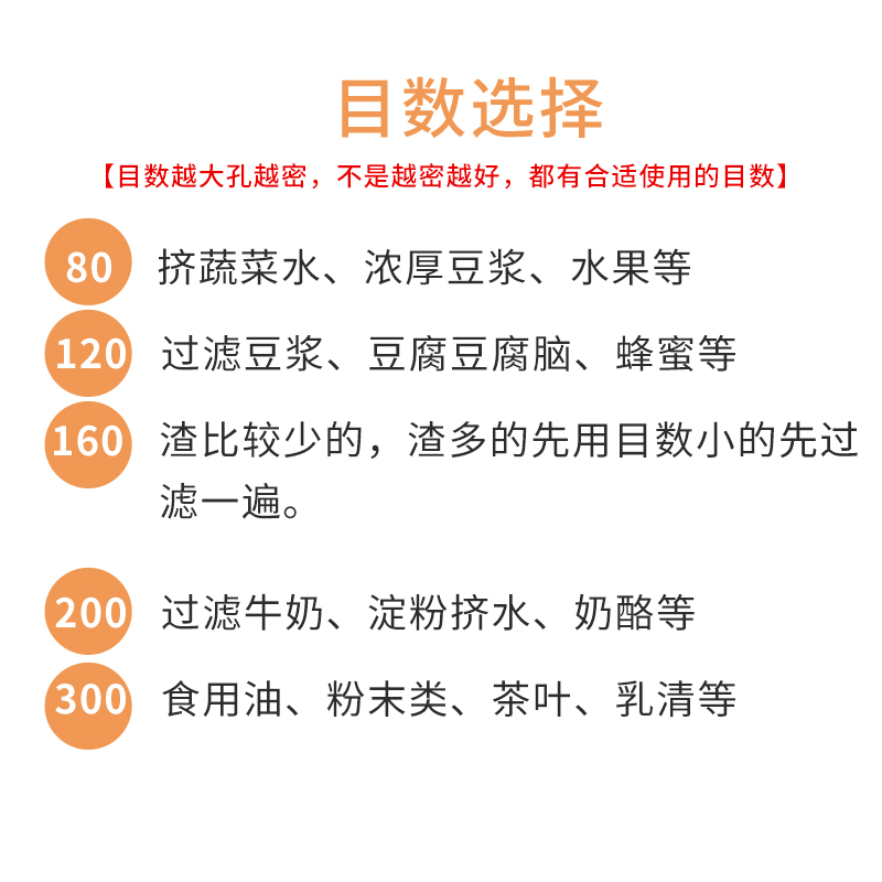 豆浆过滤网超细厨房家用无渣过滤袋奶茶果汁过滤器豆腐脑过滤袋 - 图0