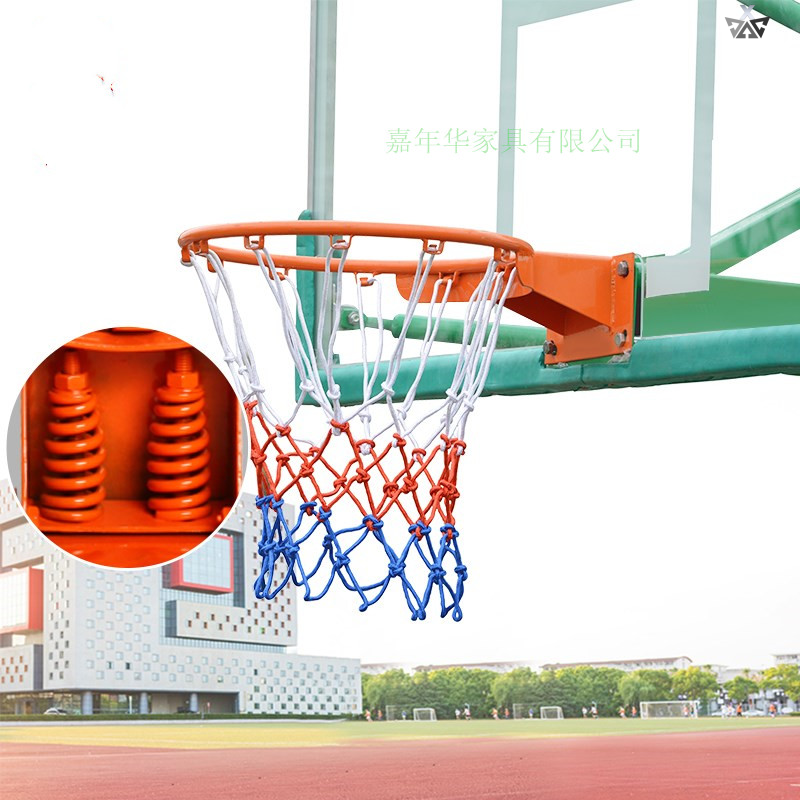 户外标准可移动篮球架成人训练比赛专用学校室外家用落地式篮球架-图1