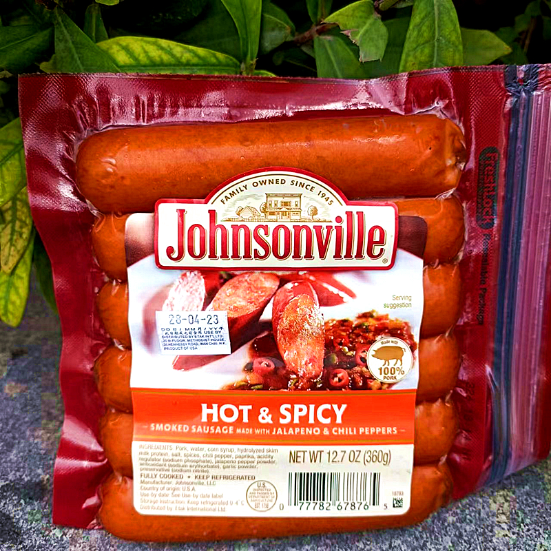 美国遵逊牌奶酪味即食香肠多种口味Johnsonville CHEDDAR SAUSAGE - 图3