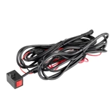 Комплект шнуров для вспышки прожектора для мотоцикла, встроенный набор шнуров для дальнего и ближнего света, комплект шнуров для вспышки в один клик, интеллектуальная защита от потери питания