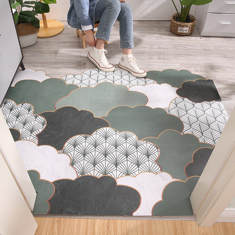 入户门玄关地垫pvc可擦洗门口地垫进门家用裁剪皮革免洗懒人地垫,淘宝优惠券,粉丝福利购,淘宝优惠卷