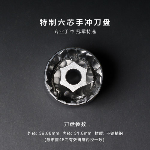 1Zpresso ZP6 手摇磨豆机手冲咖啡磨粉手磨便携手动咖啡豆研磨器 - 图2