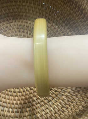 实心玉竹手镯学生文玩手镯新款流行古风情侣藤镯实心玉竹手镯订做