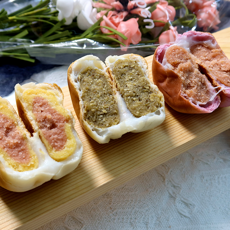 麦小白冰皮绿豆饼芋泥饼独立包装雪媚娘夹心传统薄皮老式糕点 - 图2