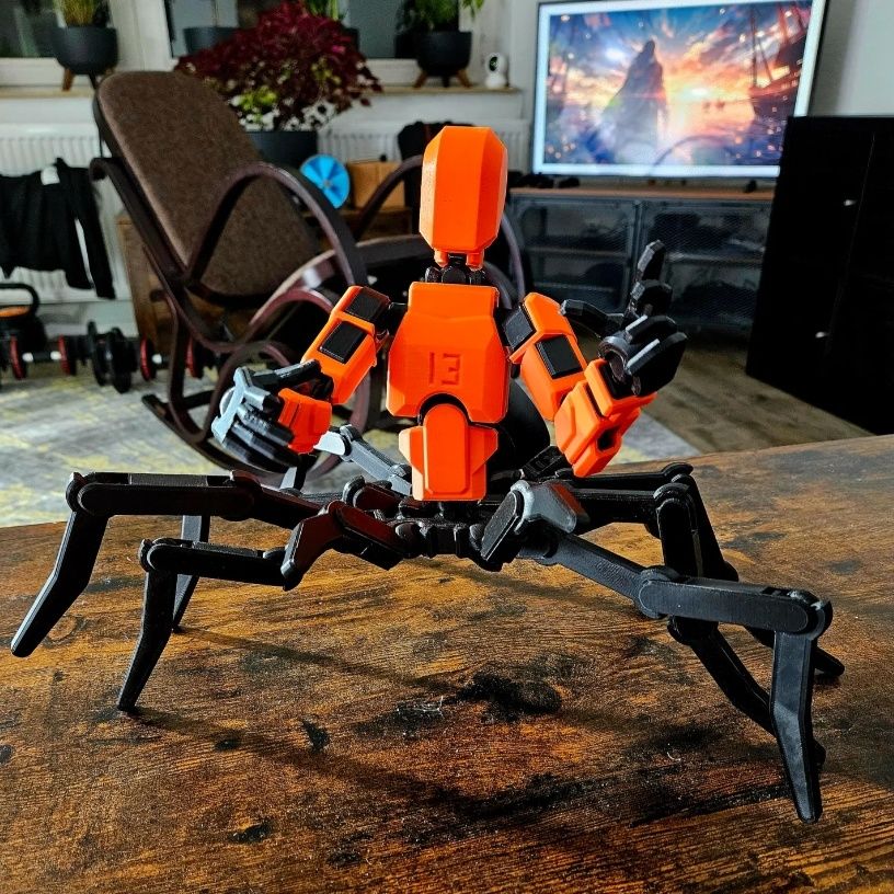 多关节可动人偶超可动人偶幸运13关节人本体素体模型摆件解压玩具 - 图0