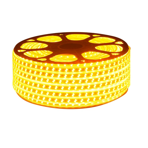 Светодиодная светодиодная лента, водонепроницаемый туннель, светильник, лампа, 24v, 36v, 220v, 100м