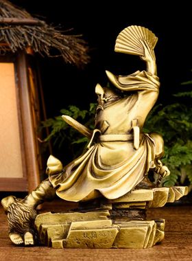 纯铜工艺品摆设钟馗神像