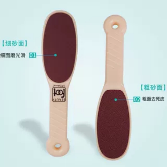 日本出口搓脚板磨脚器石去死皮老茧脚后跟角质修脚刀双面磨砂神器
