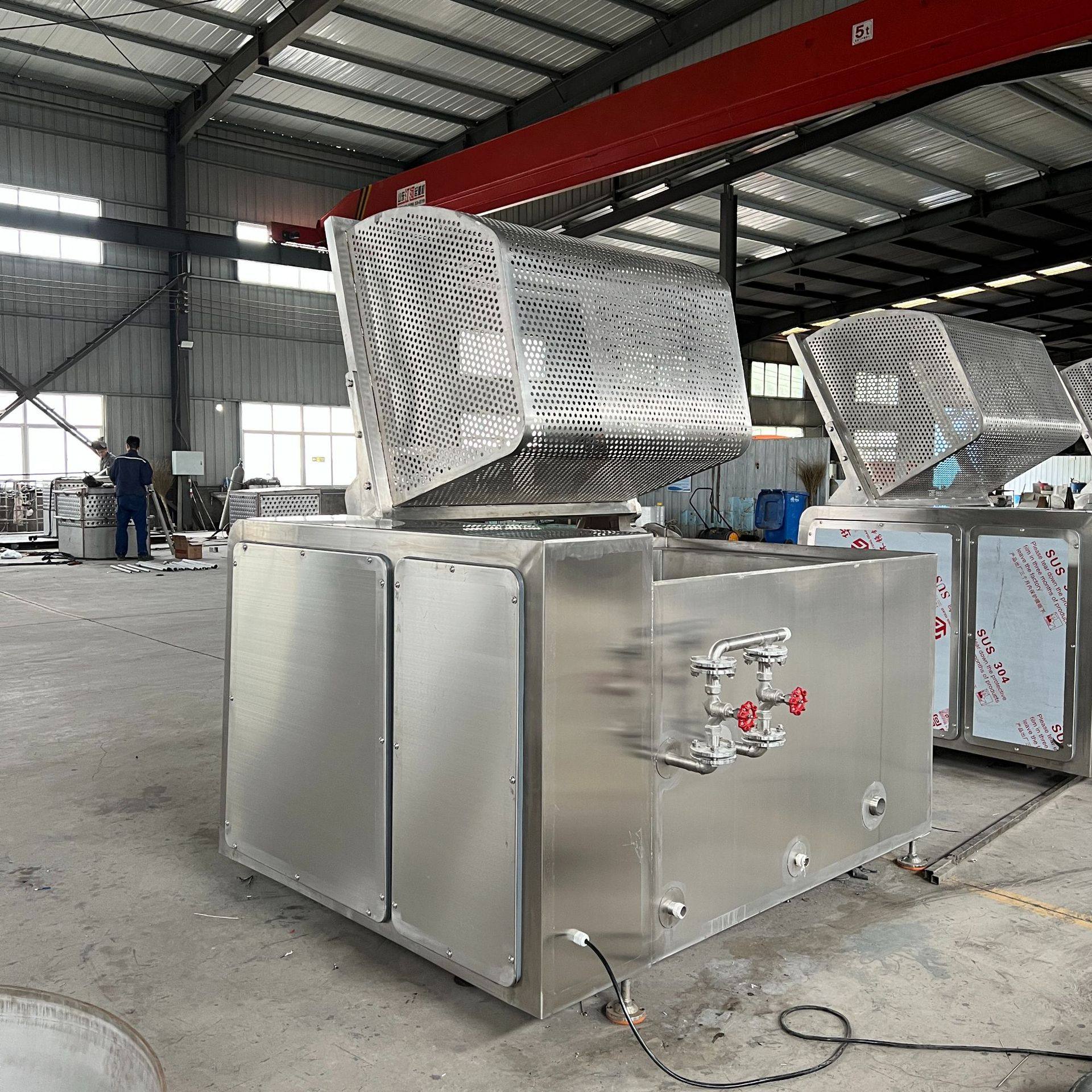 全自动蒸卤焯水锅 海鲜去腥焯水锅 可自动翻筐出料萝卜去辣漂烫锅,淘宝优惠券,粉丝福利购,淘宝优惠卷