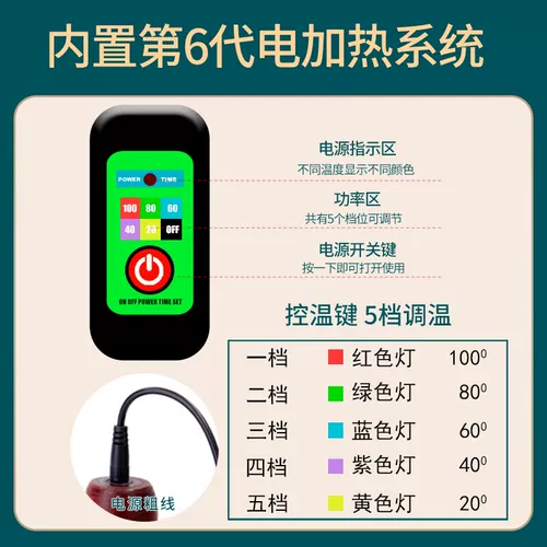 Бьянши теплый прибор для приборов энергии Энергия Камень Меридиан Скраинг Массажер Домохозяйство Электрическое отопление Физиотерапевтическое массаж