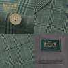Men's Scottish plaid wool business vest
