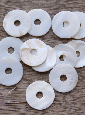 diy天然贝壳手工饰品配件吊坠