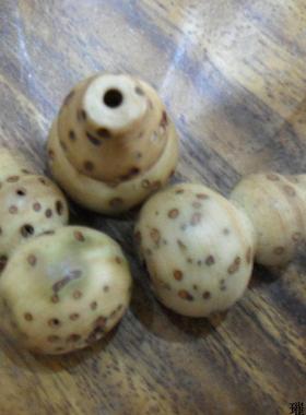 菩提子文玩佛珠背云配饰葫芦吊坠