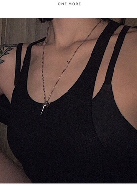 ins药丸混搭圆牌吊坠AMBUSH项链