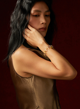 Riotlily/艾特里里福禄连连系列手链新年礼物天然水晶女性串珠