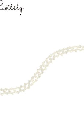 Riotlily织物人造珍珠