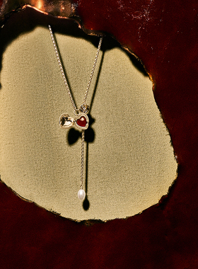 Riotlily/艾特里里不羁爱心系列项链简约百搭原创设计出游季礼物