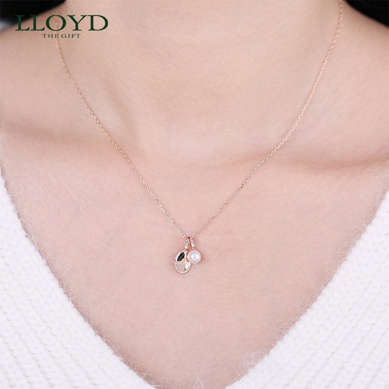 lloyd洛雅蒂正品项链女14k LLOYD海外项链