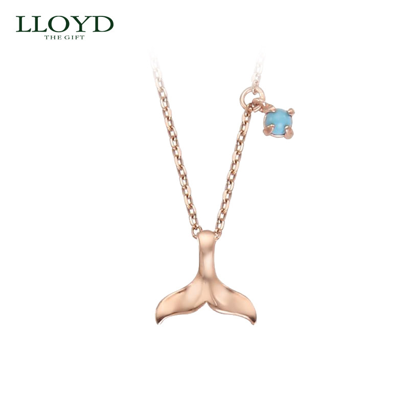 lloyd洛雅蒂正品女韩国10k锁骨链 LLOYD海外项链