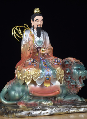 太乙救苦天尊树脂摆件供奉佛像汉白玉神像太乙救苦天尊像体真身