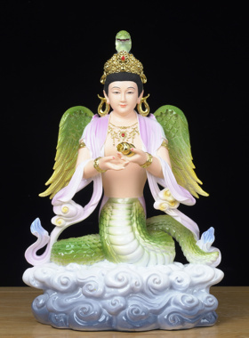 蟒蛇像体蛇真身树脂家用供奉