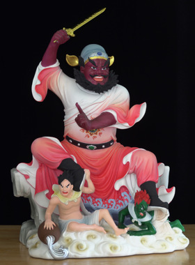 钟馗祖师爷门神终南山赐福镇宅圣君神像家用供奉摆件道家俗神除灾