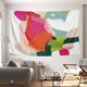 INS style fresh atmosphere paint hanging cloth