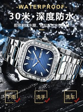 Vintage Men's Watches Classic Simple Business Quartz Watch f