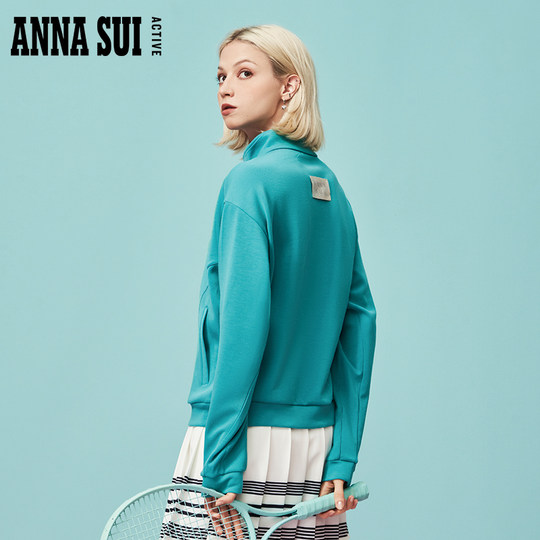 ANNASUI вязаный жакет с зефирным воротником-стойкой