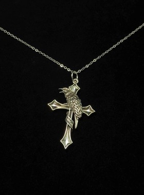 Vintage古着 Black Crow Cross项链