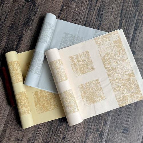 拓片方格蜡染宣纸书法作品纸五言七言绝句古诗书写四尺对开20格28格40格56格篆书隶书楷书软笔毛笔比赛专用纸 - 图3