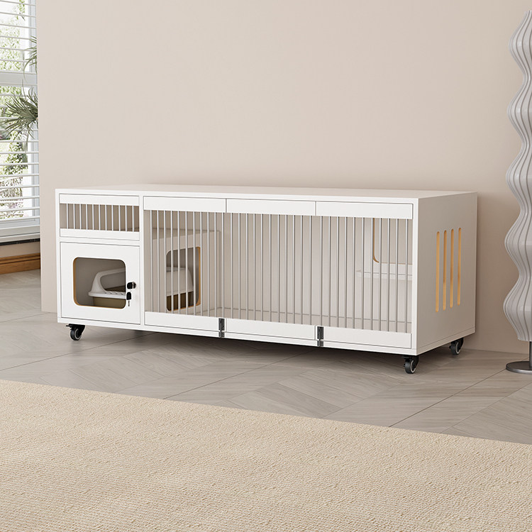 猫柜猫笼子超大空间猫咪实木猫窝四季通用一体繁育家用室内猫别墅,淘宝优惠券,粉丝福利购,淘宝优惠卷