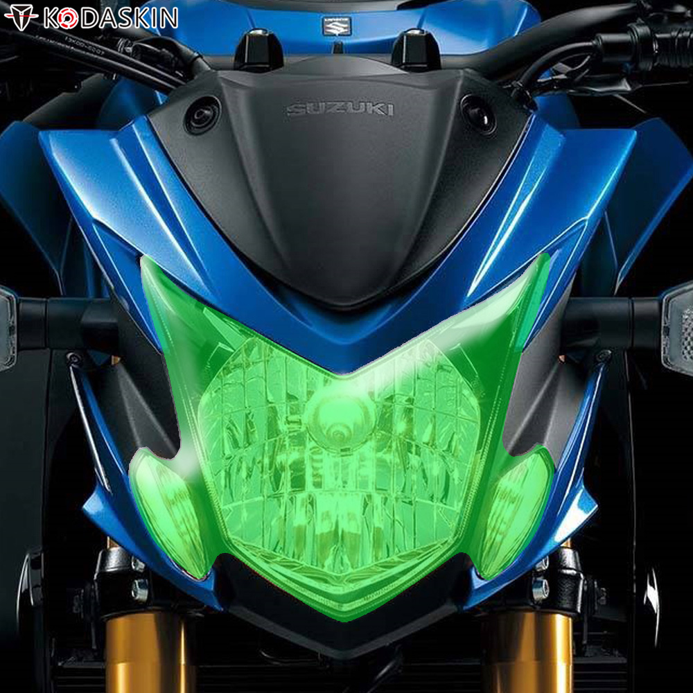 KODASKIN适用铃木GSX-S750改装大灯保护片车灯保护罩前灯护目 - 图1