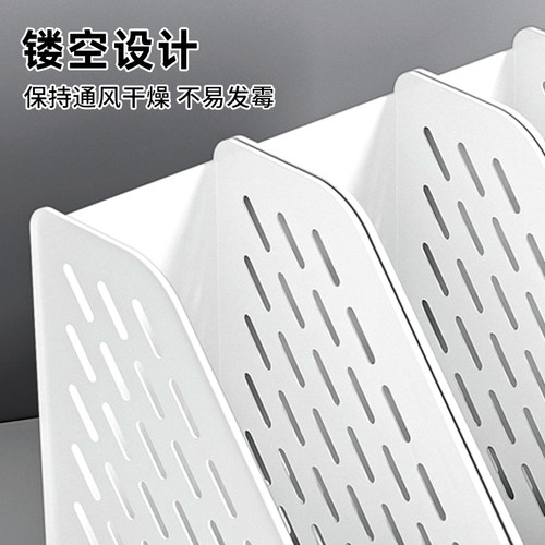 书立架桌面收纳盒学生桌上书本置物架大号书夹工位办公室a4文件架 - 图2
