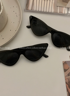 三角猫眼墨镜女款高级感方圆脸