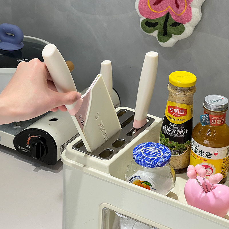 多功能不锈钢厨房调料置物架刀架筷笼调料盒桌面调料放置架储物架,淘宝优惠券,粉丝福利购,淘宝优惠卷