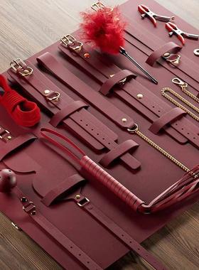 k9项圈手铐定制角色扮演脚镣项圈母狗女S男链情侣玩具小狗口球女M