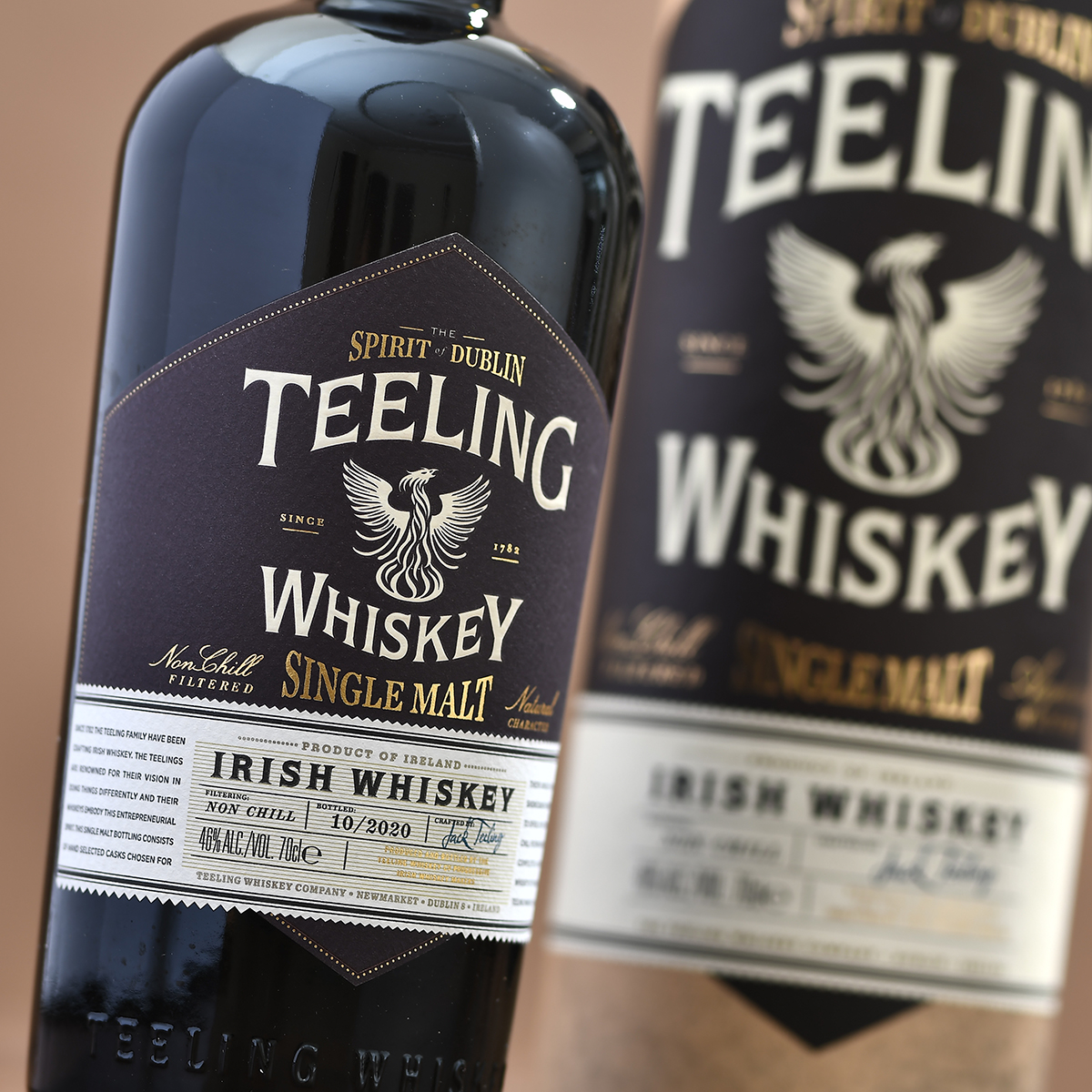 TEELING/帝霖单一纯麦爱尔兰威士忌 原装进口洋酒都柏林正品700ml - 图1