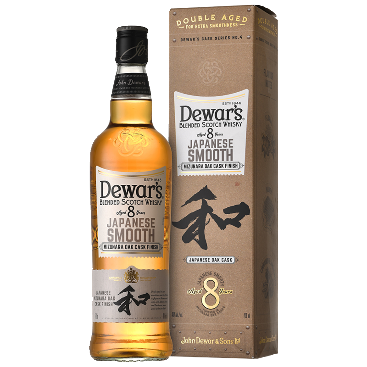 Dewar's帝王8年日本水楢桶调配苏格兰威士忌700ml进口洋酒行货-图3