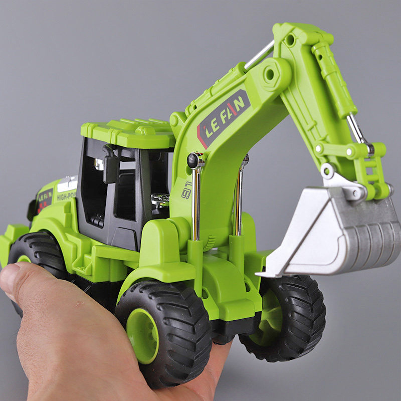 工程车挖土机儿童大号挖掘机玩具车男孩宝宝惯性压路机模型礼物,淘宝优惠券,粉丝福利购,淘宝优惠卷