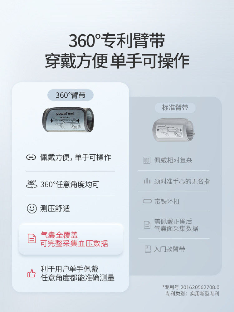 臂式准确测量仪家用鱼跃电子血压计 鱼跃苏州血压计（电子血压计）