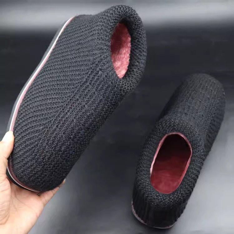 毛线鞋成品毛线编织棉鞋纯手工棉鞋男手工钩织棉鞋贵州棉鞋勾棉鞋,淘宝优惠券,粉丝福利购,淘宝优惠卷