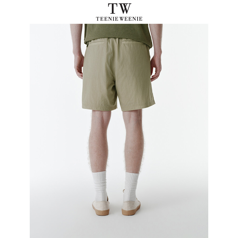 TeenieWeenie小熊男装时尚印花宽松直筒休闲工装短裤新款2026年春,淘宝优惠券,粉丝福利购,淘宝优惠卷